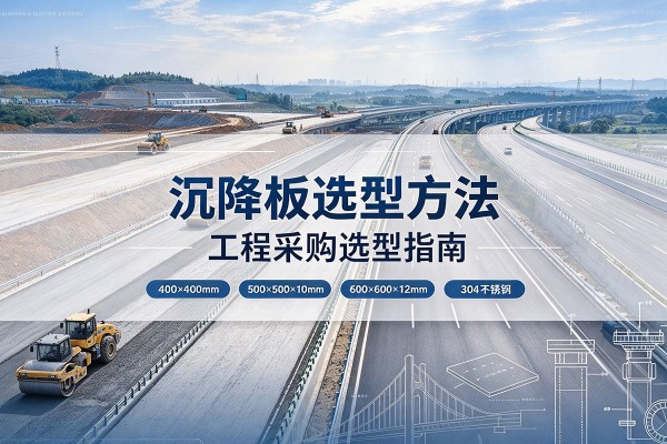 临沭沉降板选择方法