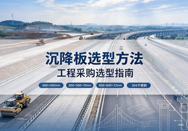 临沭沉降板选择方法