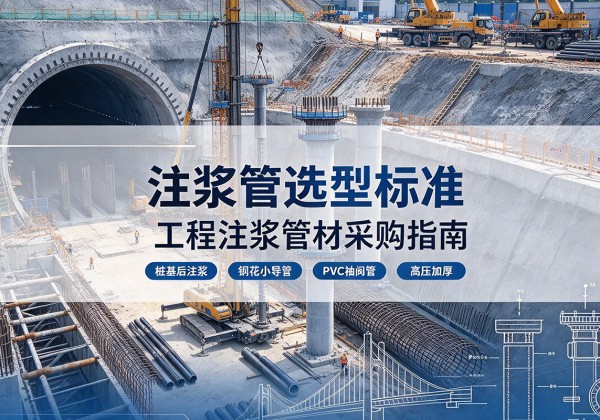 临沭注浆管选型标准